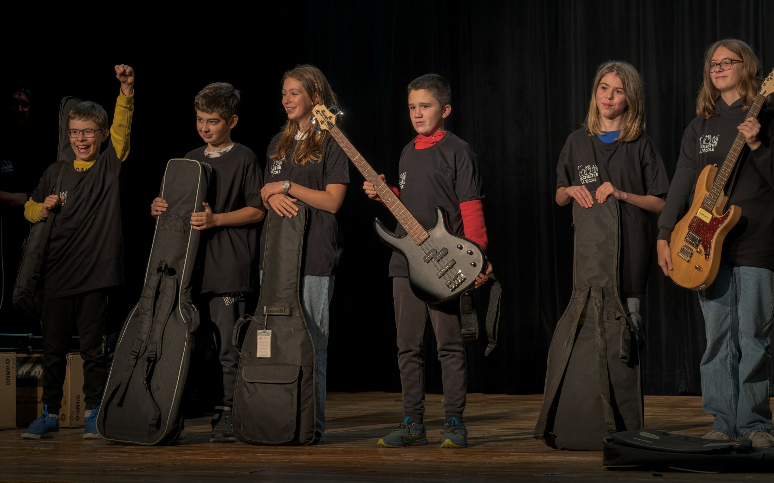 Remise des instruments de l’Orchestre à l’École, Octobre 2023