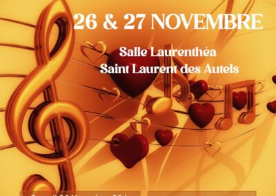 Week-end musical Cancer espoir 49, novembre 2022