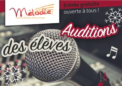 Auditions des élèves, Décembre 2023