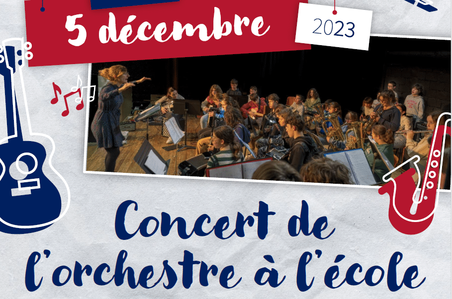 Concert de l’Orchestre à l’École, Décembre 2023