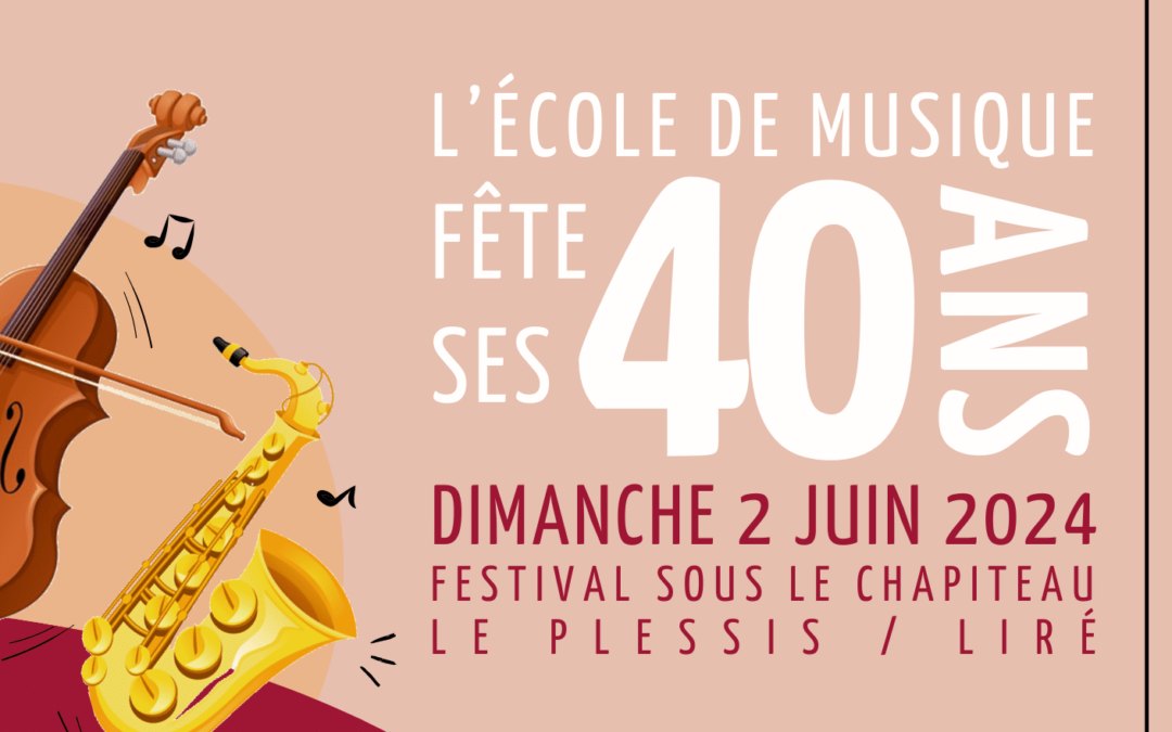 40 ans Mélodie et concert des élèves, 2 juin 2024