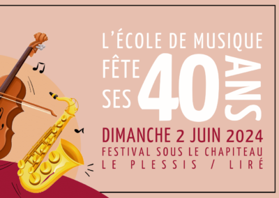 40 ans Mélodie et concert des élèves, 2 juin 2024