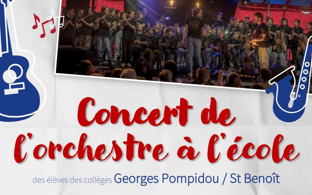 Concert de l’Orchestre à l’École, Juin 2024