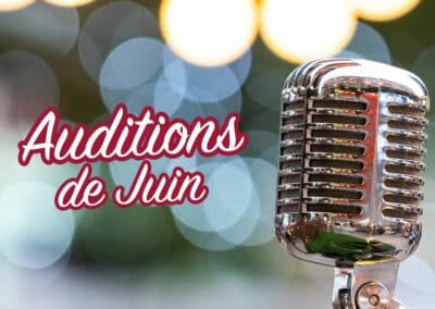Auditions de juin, Juin 2025