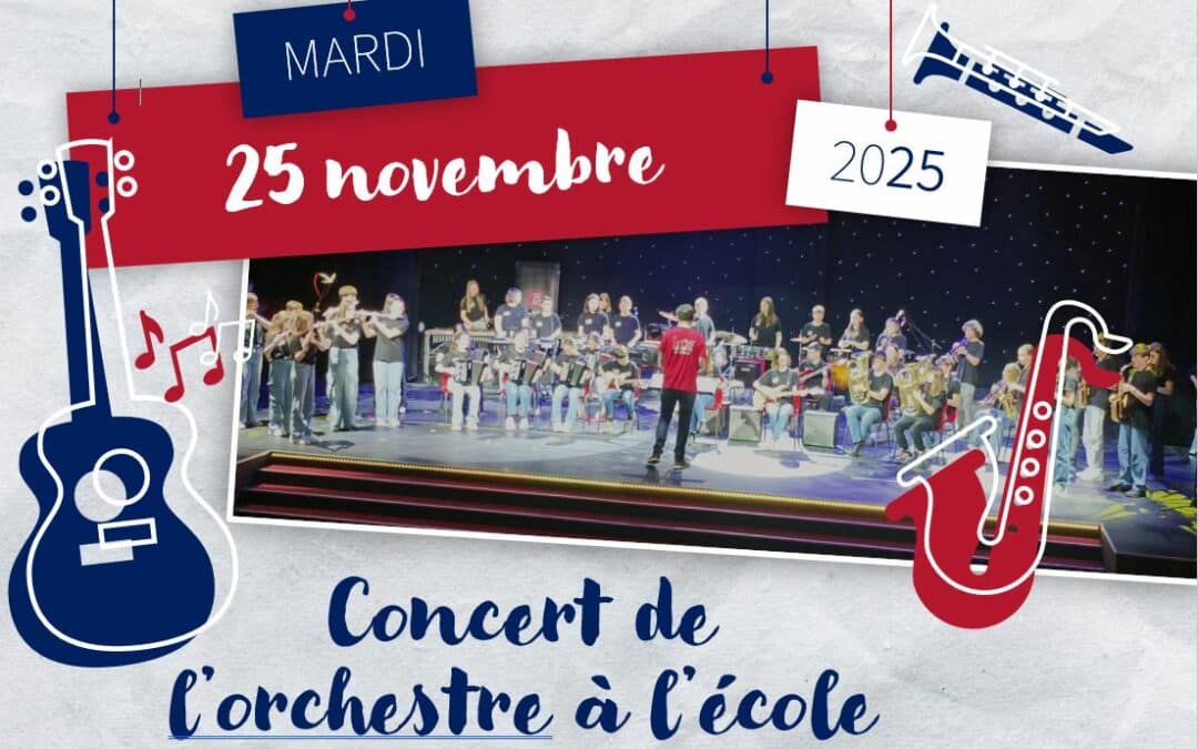 Concert de l’Orchestre à l’École, Novembre 2025