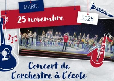 Concert de l’Orchestre à l’École, Novembre 2025
