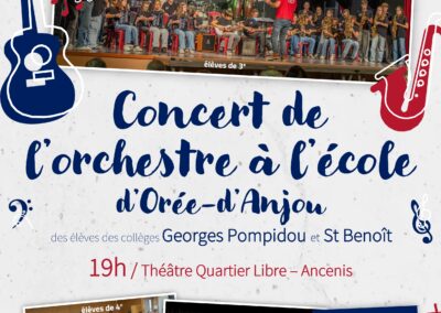 Concert de l’Orchestre à l’École, Juin 2026